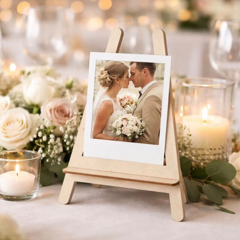 Mini Cavalete Kit De Festa Para Lembrançinha Casamento Noivado Decoraçao De Festa Colaçao