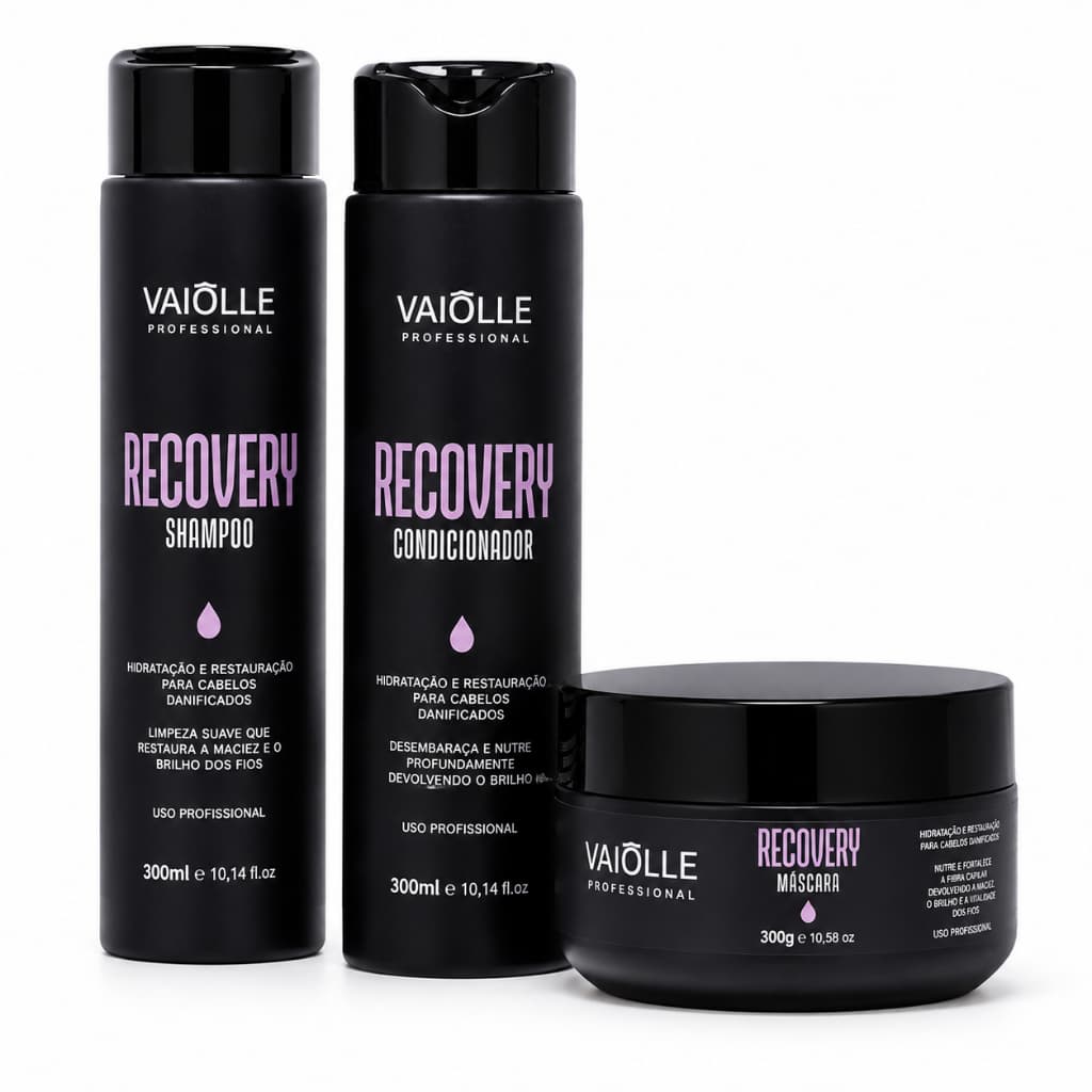 Kit Linha Recovery hidrataçao profunda profissional