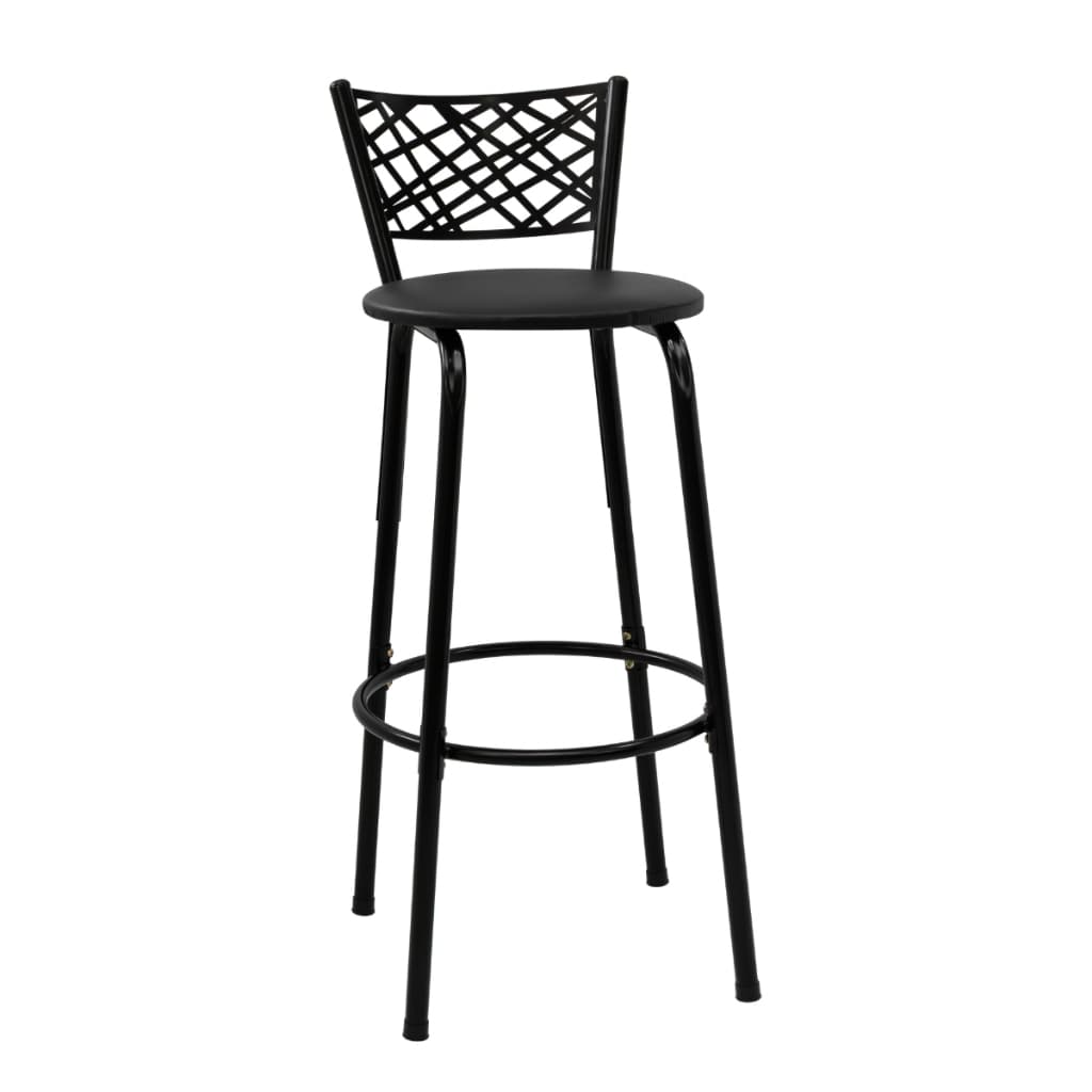 Banqueta Banco Eclipse Preta 70cm Cozinha Área de Lazer Piscina Balcão Ilha Bancada Bistro Bar