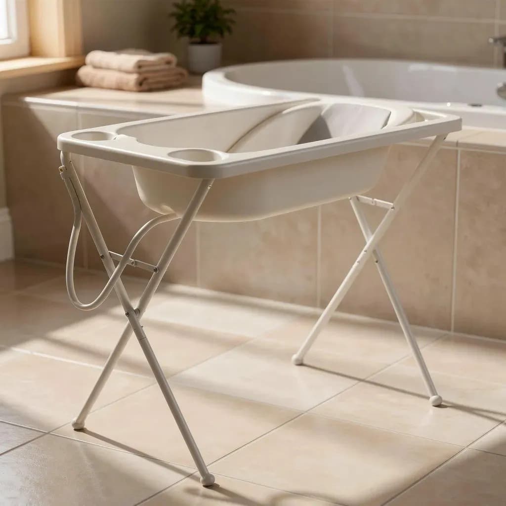 Banheira Para Bebê Galzerano Acqua Trio Até 20Kg Com Suporte 7065