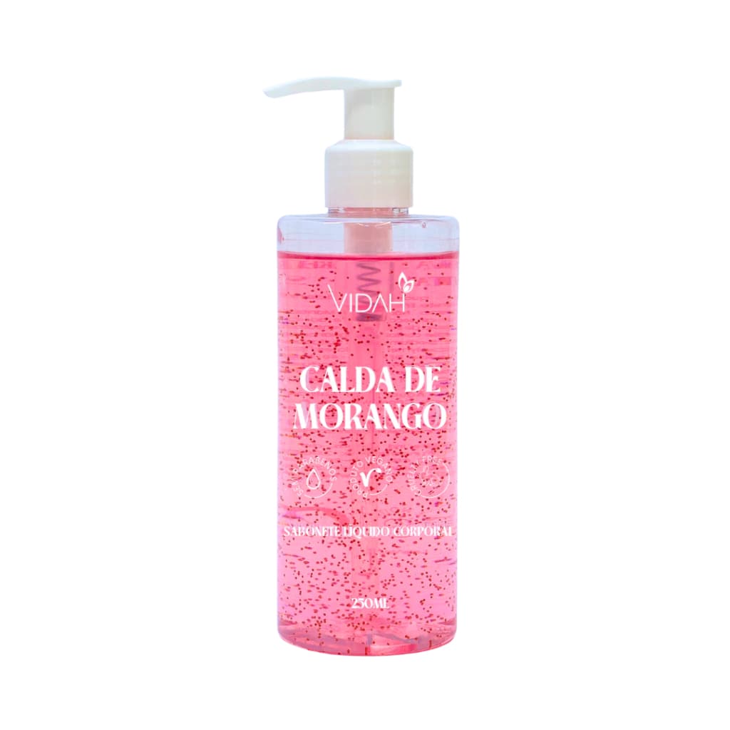 Sabonete Líquido Calda de Morango 250ml