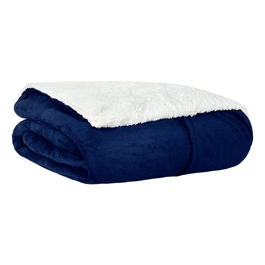 Coberdrom Cobertor Sherpa Dupla Face Solteiro Liso
