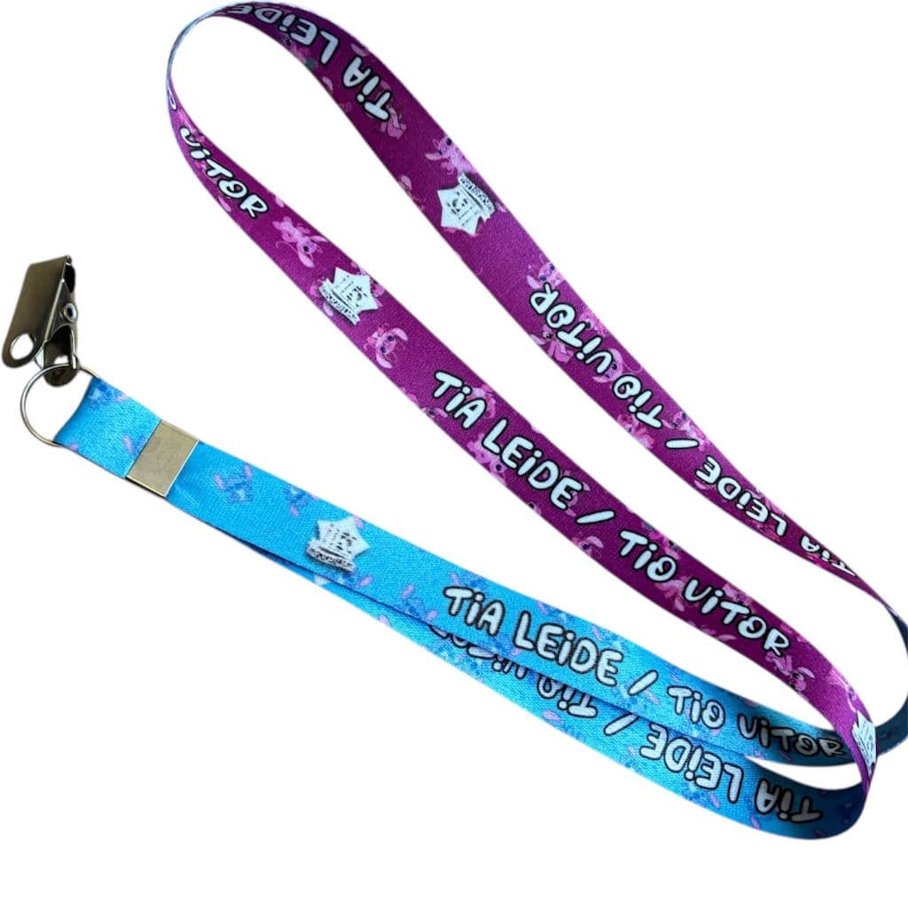 10 Cordões para Crachá Personalizados 15mm