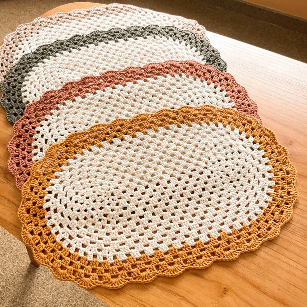 Tapete Oval em Barbante Crochê 60x40cm Banheiro Cozinha Avulso ou Par