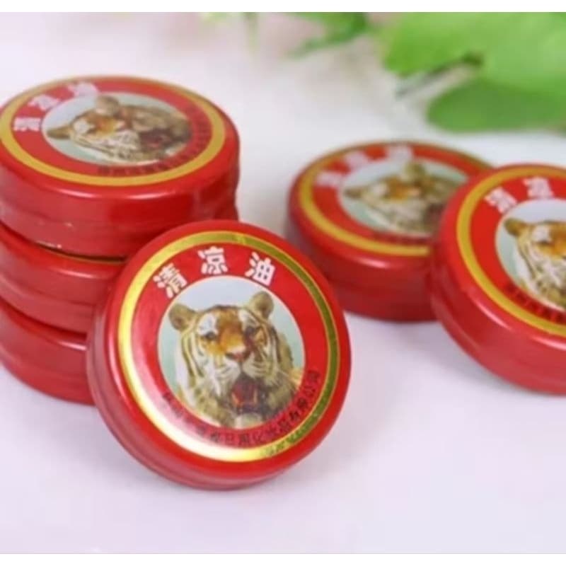6 Pomadas Bálsamo da Tigre original chinesa japonesa.