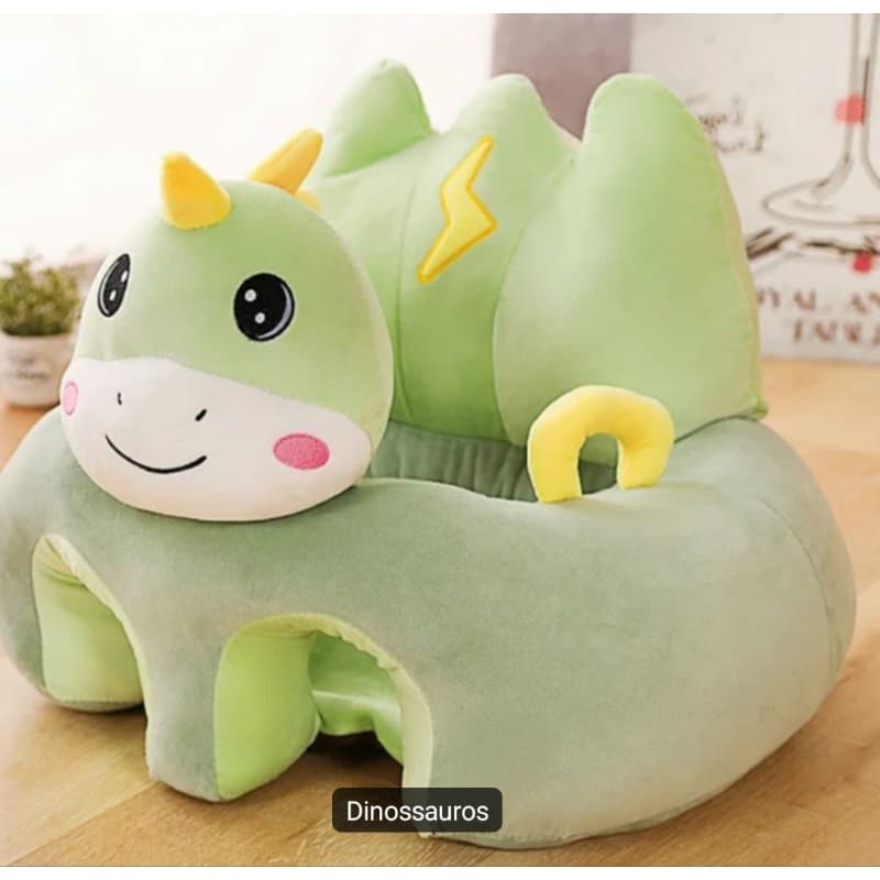Assento Puff Com Enchimento Modelo Dinossauro