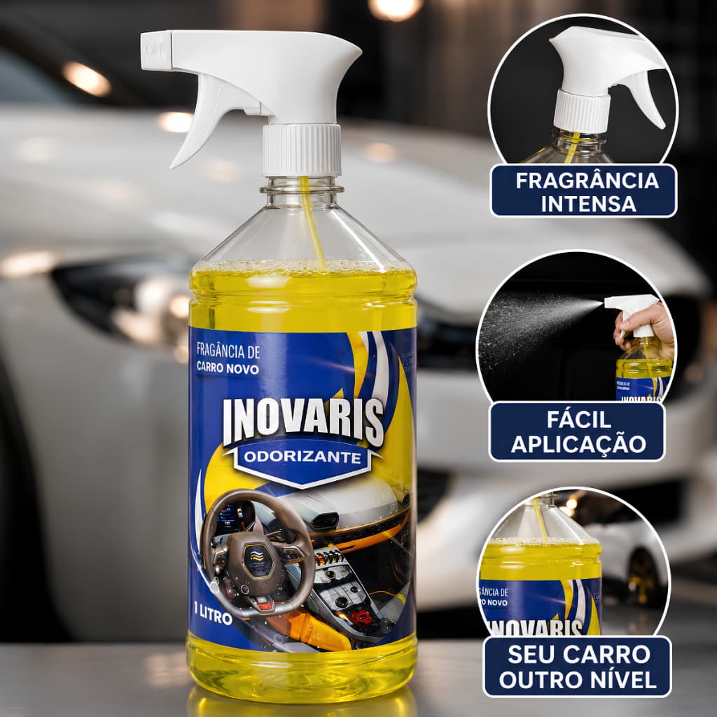 Aromatizante Para Carro Cheirinho Carro Novo 1 Litro