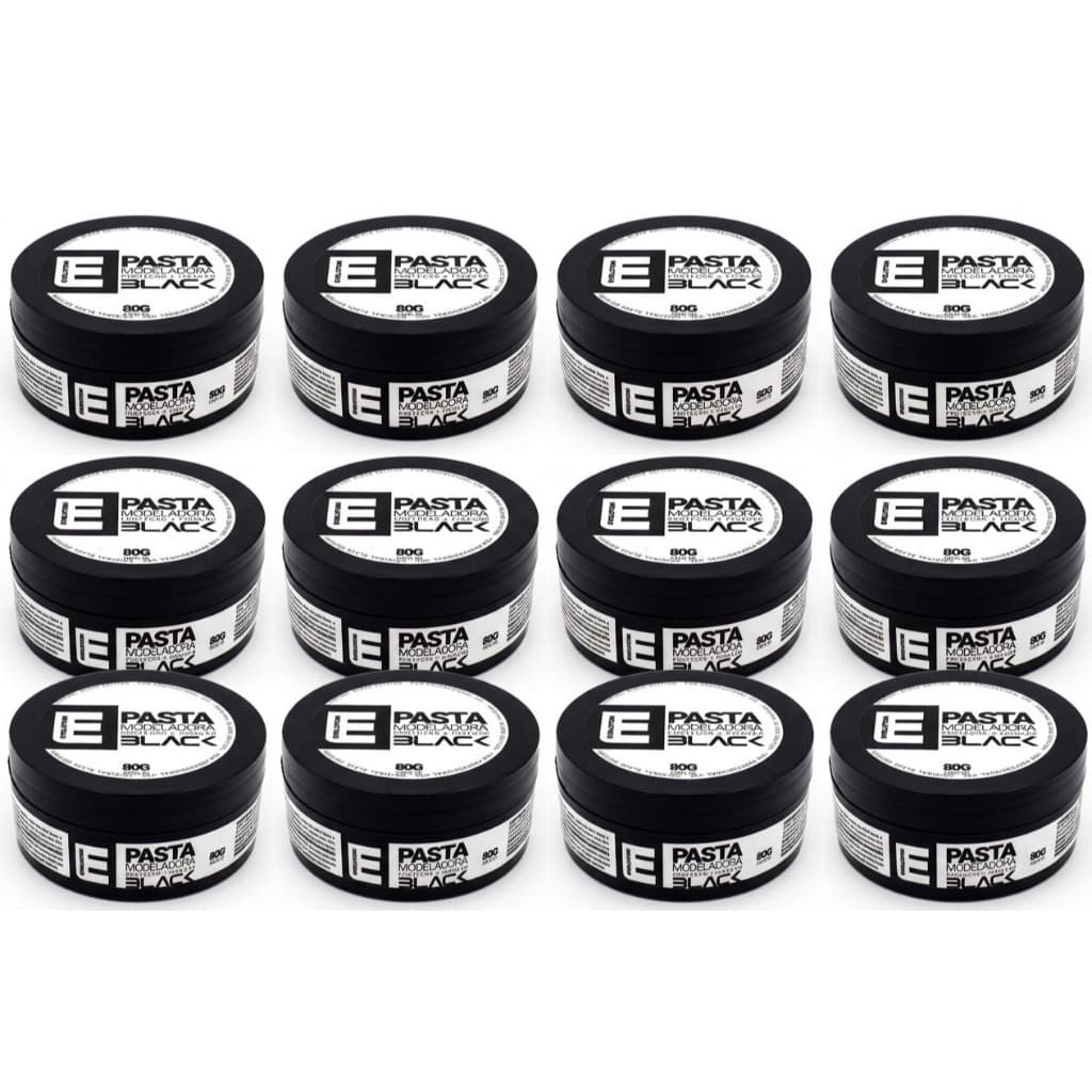 12 CERA MODELADORA BRILHO BLACK EVOLUTION BARBER 80G
