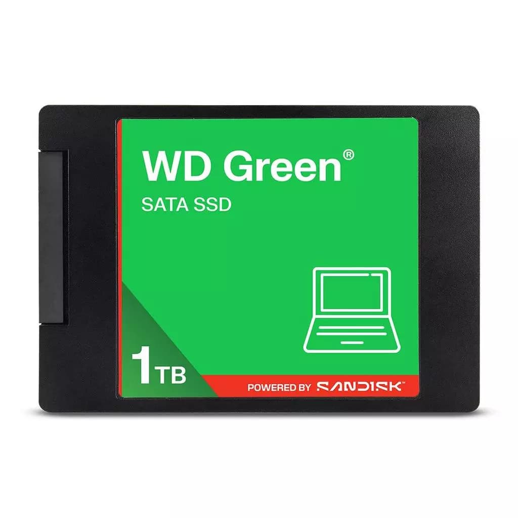 SSD Interno WD Green 1TB SATA III 2.5 7mm Leitura 545MB/s WDS100T5G0A