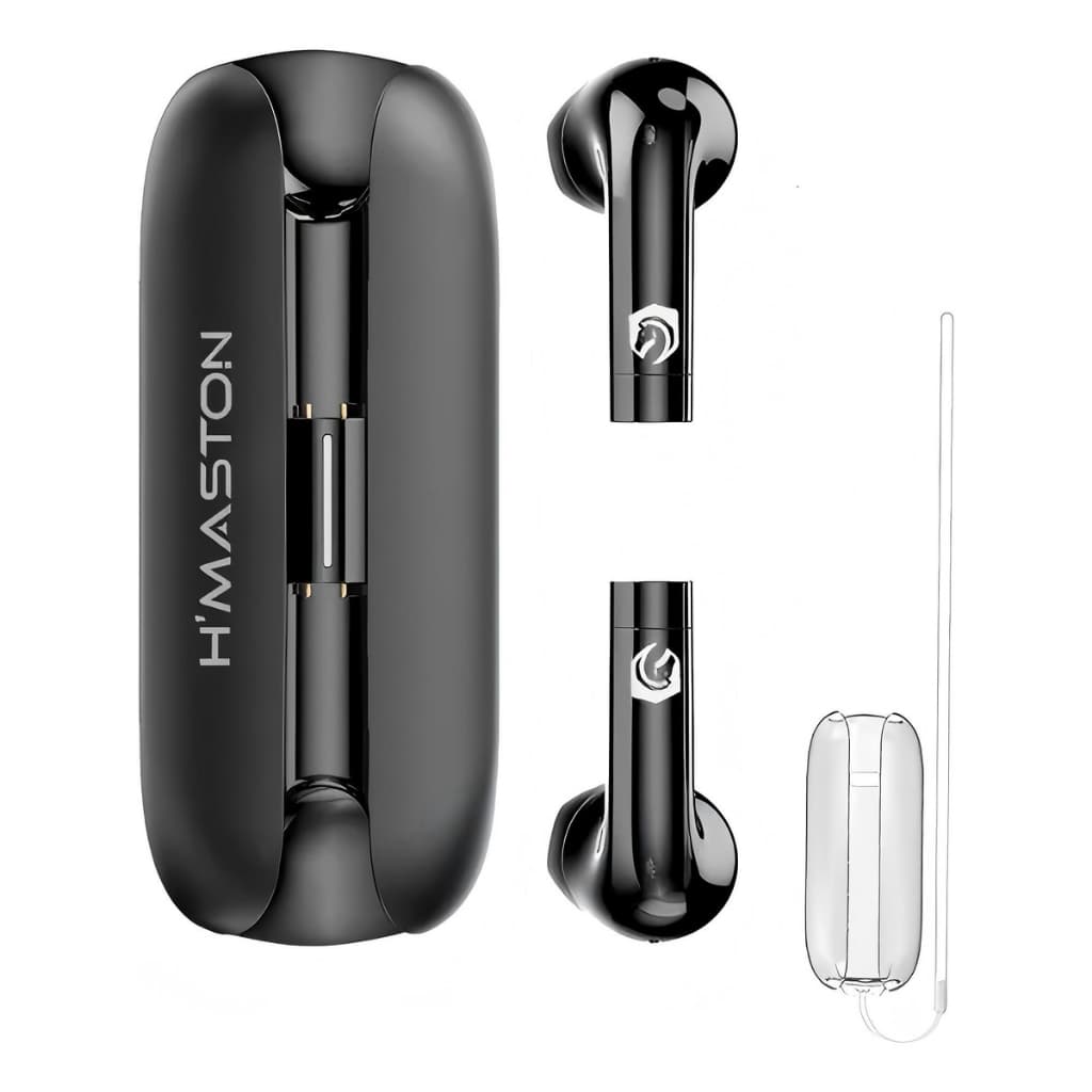localFone de ouvido Bluetooth tipo gancho com tecnologia de condução óssea
