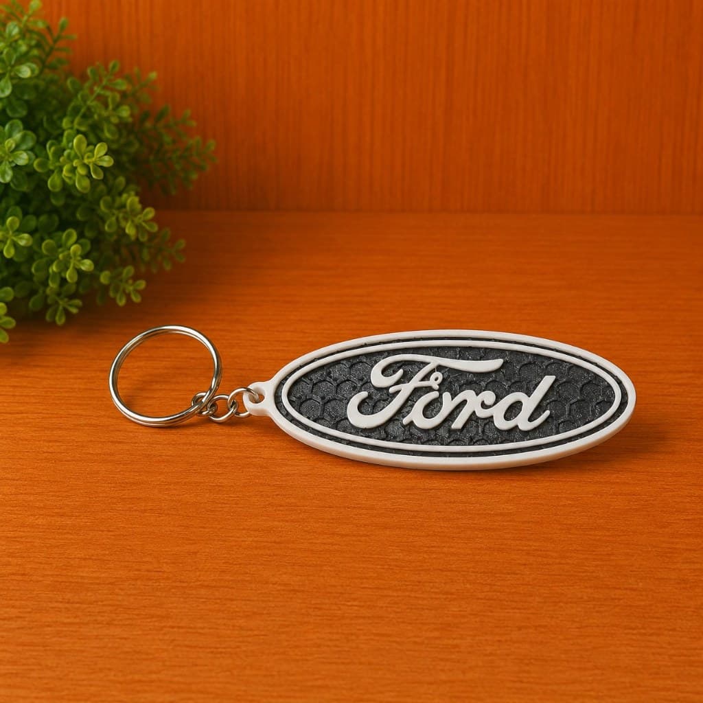 Chaveiro Ford 3D Personalizado | Estilo Automotivo