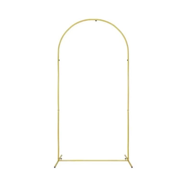 Arco Romano Desmontável Dourado para Festa e Decoração | Suporte para Balões, Casamentos e Aniversários