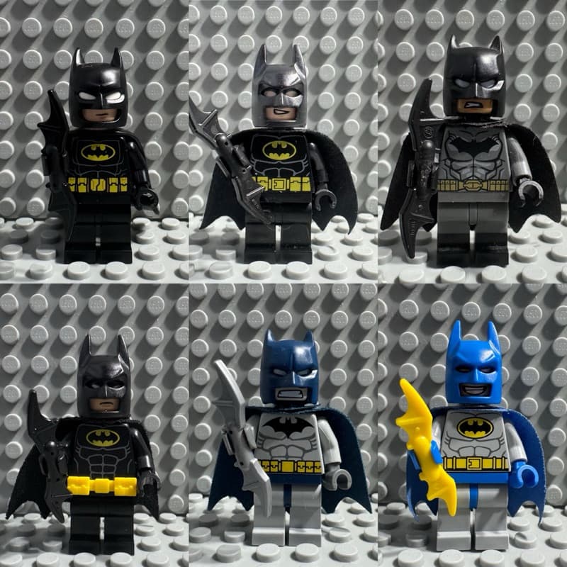 Lego Super Heroes Minifigura Batman (escolha o modelo) Lego original
