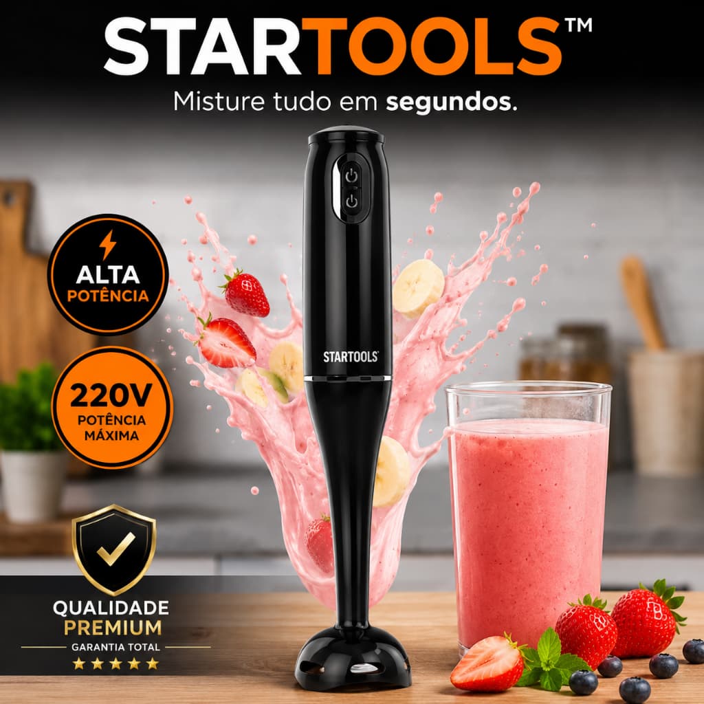 Mixer Elétrico com Copo 700ml 220V - Sortida