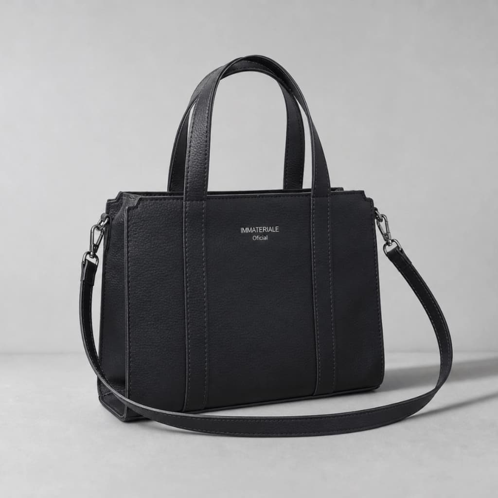 Bolsa Feminina Nina com Alça Transversal e de Mão Estilosa Immateriale
