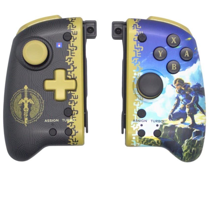 Controle HORI Split Pad pro Edição The Legend of Zelda para Nintendo Switch e Oled