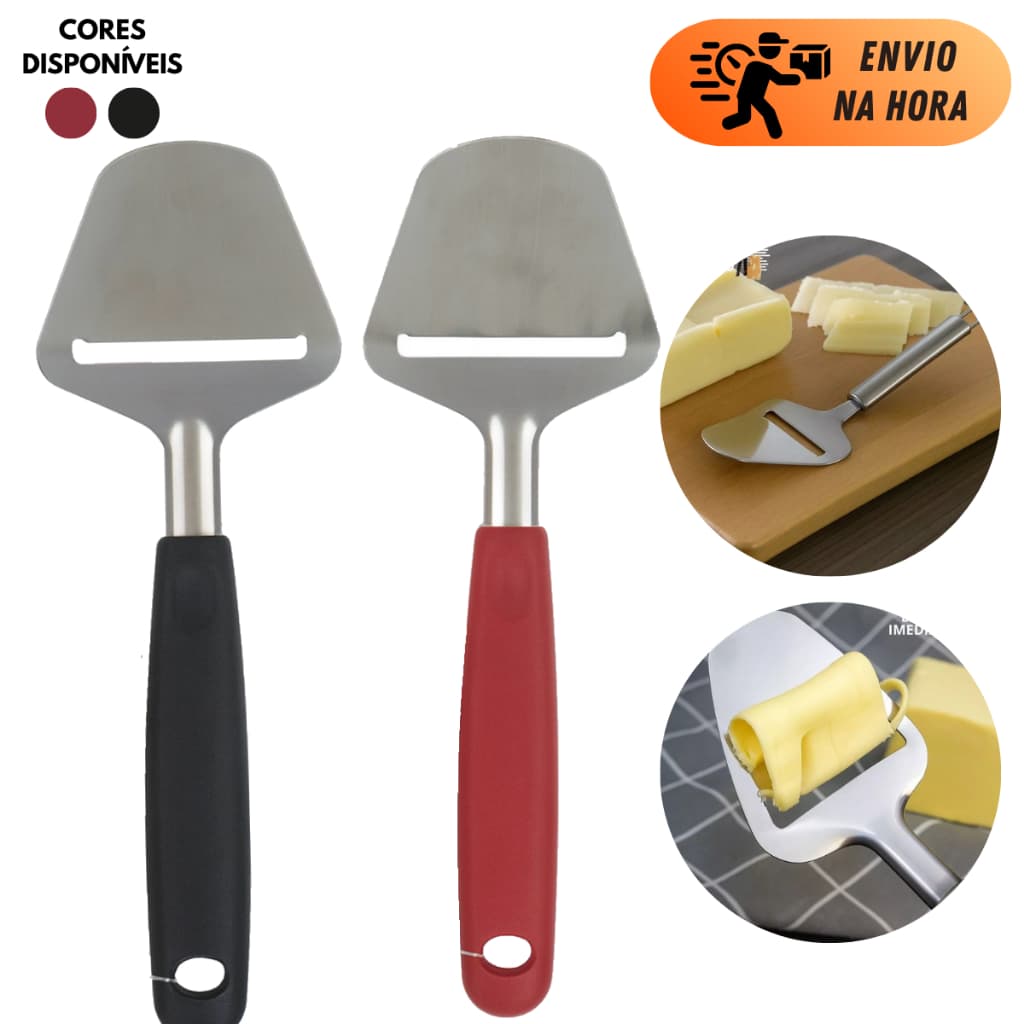Espatula Inox Raspadora 21Cm Ralador Cortador De Queijo Massas Bolo Pão Utensílios Cozinha Profissional