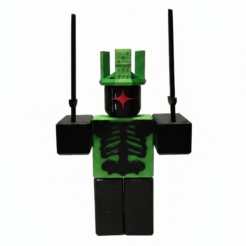 Boneco 1x4 Roblox Forsaken Articulado (Impressão 3D)  21 CM de altura 1x1x1x1