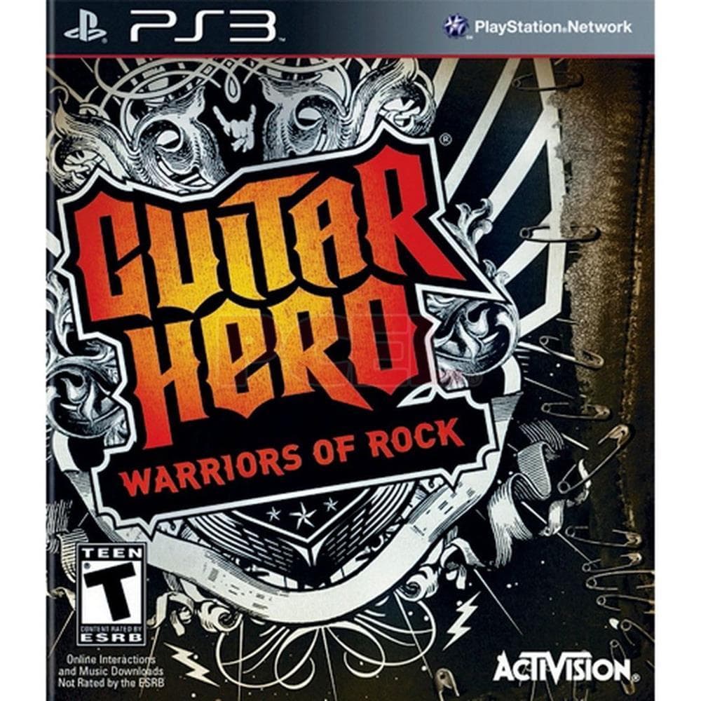 Jogo Guitar Hero Warriors of Rock – NOT FOR RESALE - PlayStation 3 Original Americano – PS3
