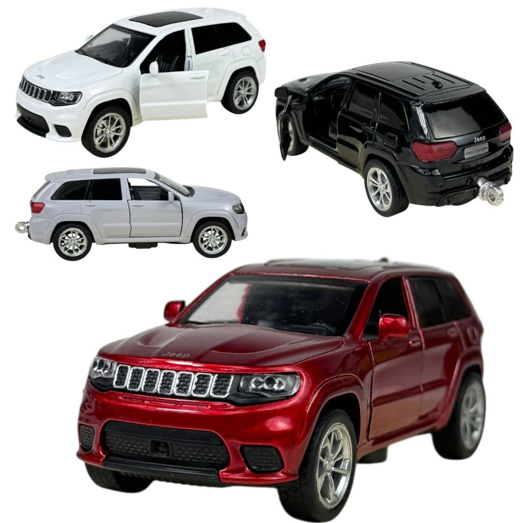 Carrinho Jeep Infantil Com Mecanismo De Fricção Resistente E Durável Para Crianças