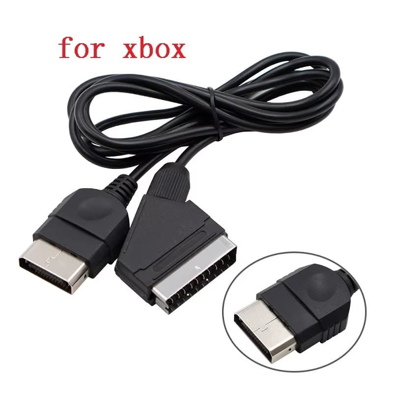 Cabo SCART RGB 1.8m Alta Qualidade - PS1 PS2 PS3 SNES Mega Drive