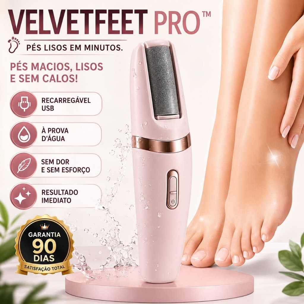 Lixa de Pé Elétrica Recarregável À Prova Dágua Bivolt | MQ-7312