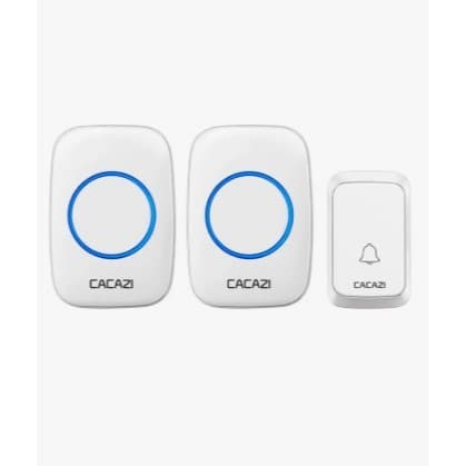 Campainha Impermeável Sem Fio Inteligente Com Bateria Cacazi