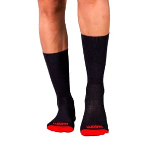 Meia Cano Alto Woom IRONMAN Preto Feminina