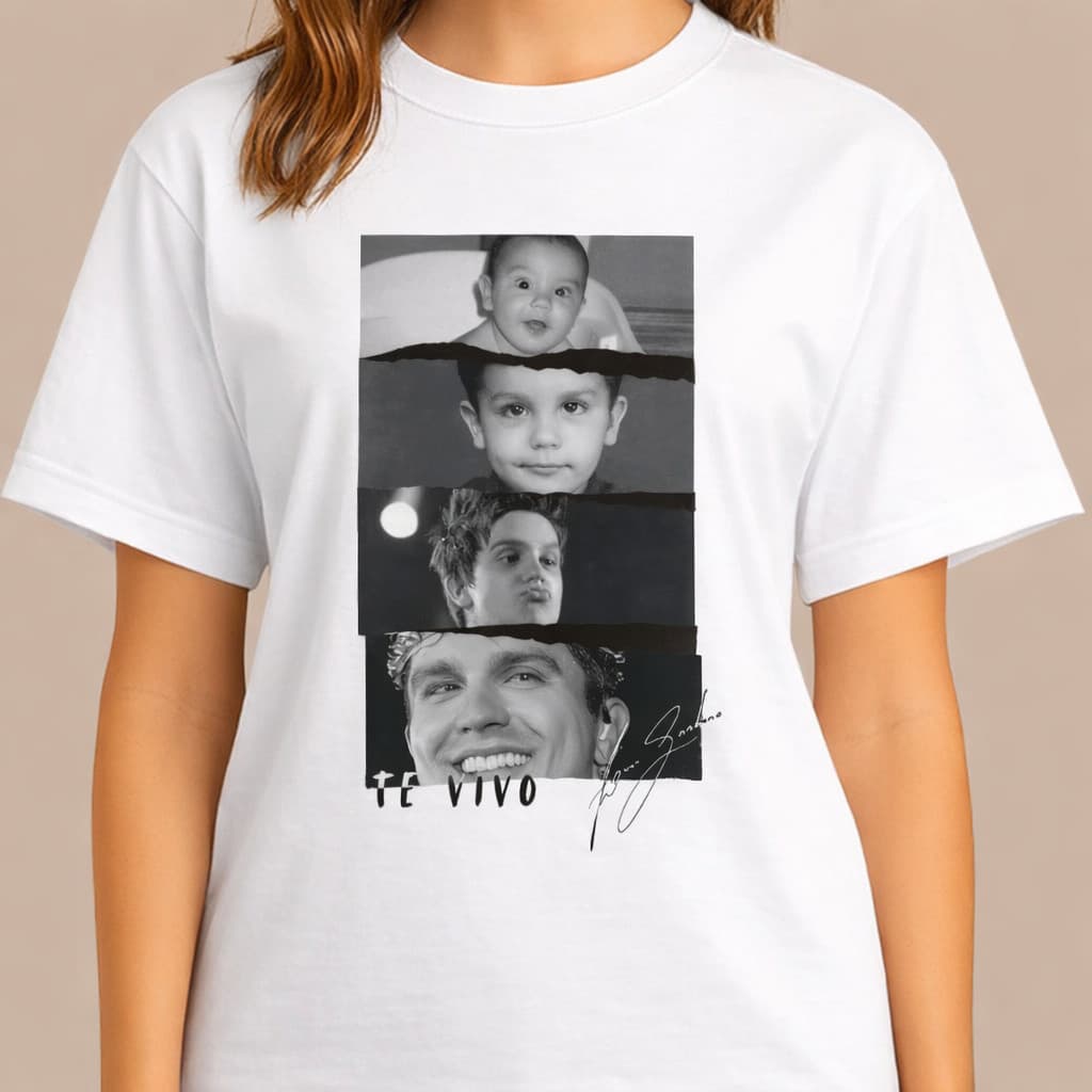 Camiseta Luan Santana Registro Histórico Camiseta 100% Algodão Premium Plus Size Unissex