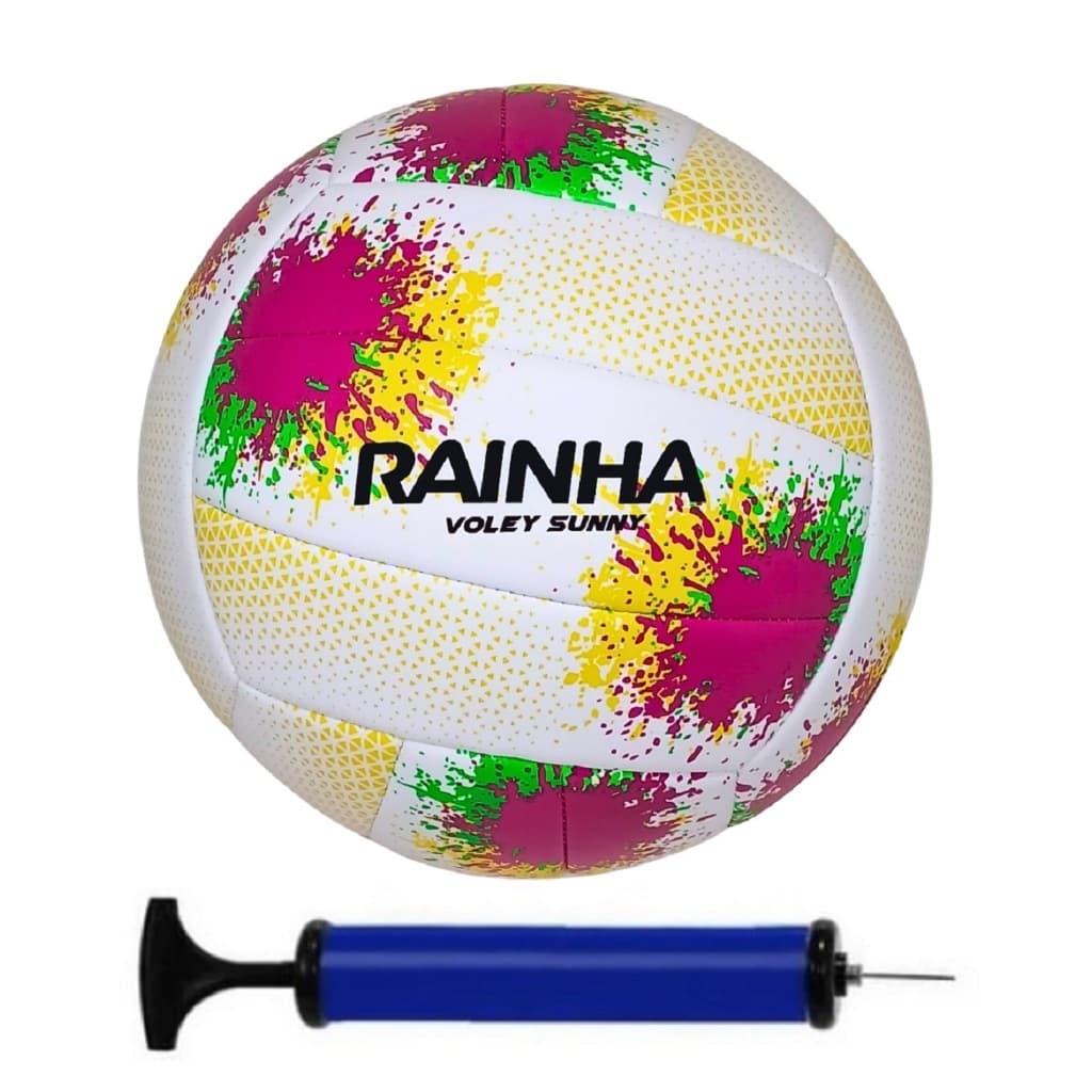 BOLA VOLEI RAINHA SUNNY + BOMBA DE AR