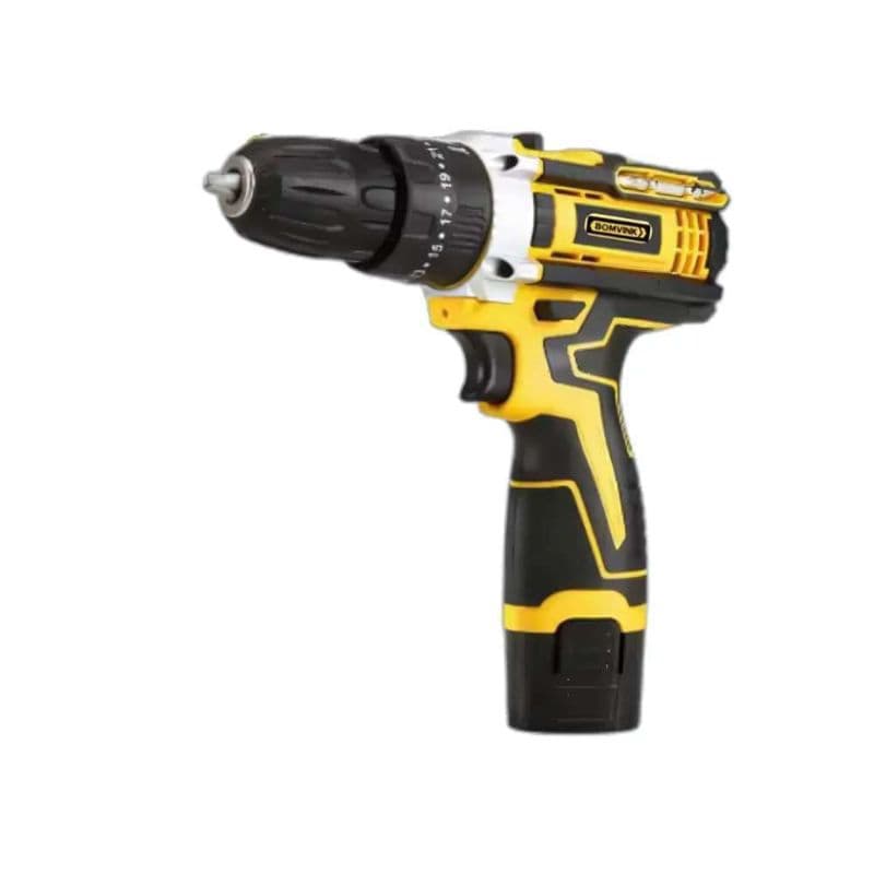 Furadeira E Parafusadeira De Impacto Sem Fio Maleta Completa Com 2 Bateria 48V Profissional Jogo De Brocas Bits Portátil