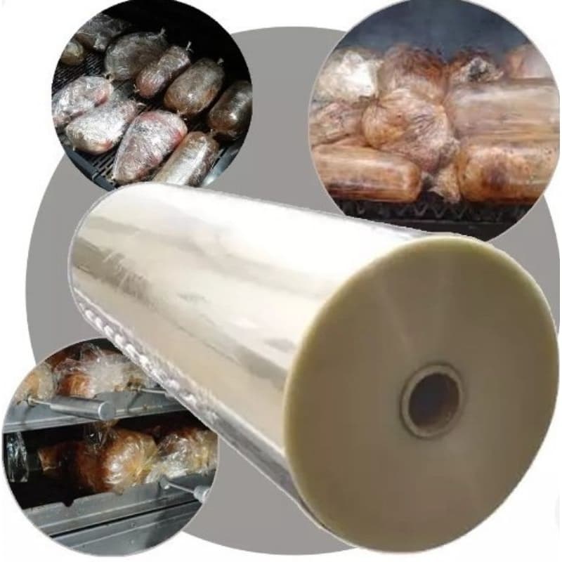 Bobina Papel Celofane Poliéster para Churrasco e Assados 80cmx37 metros