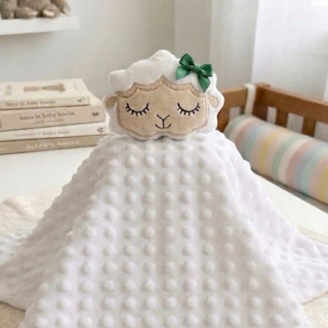 Naninha Bordada-Pelucia Primeira Copinha Enxoval Mini Torcedor