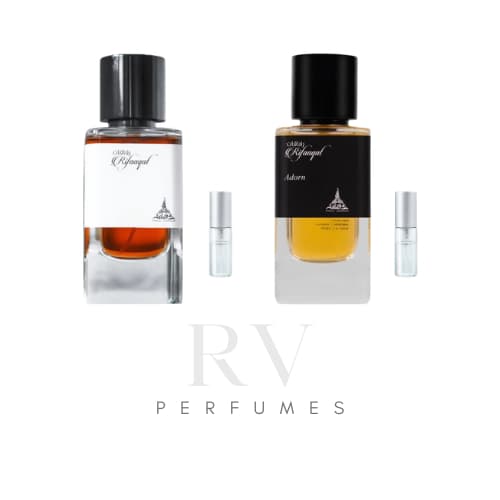 Rifaqaat + Rifaqaat Adorn | Combo Perfumes Árabes Masculino e Feminino Alta Fixação Premium