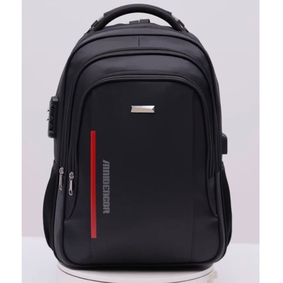 Mochila Executiva Antifurto Impermeável com USB e Cadeado