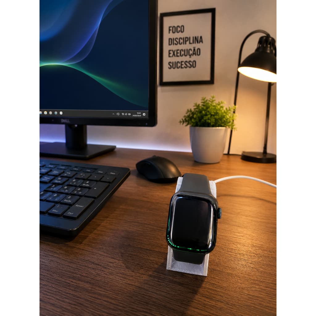 Base Suporte para Carregador de Relógio Smartwatch Prático Universal