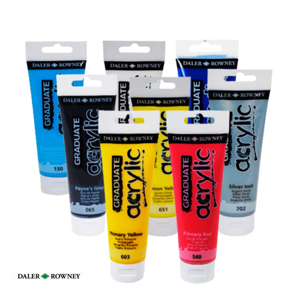 Tinta Acrílica para Tela Graduate Daler & Rowney 120ml