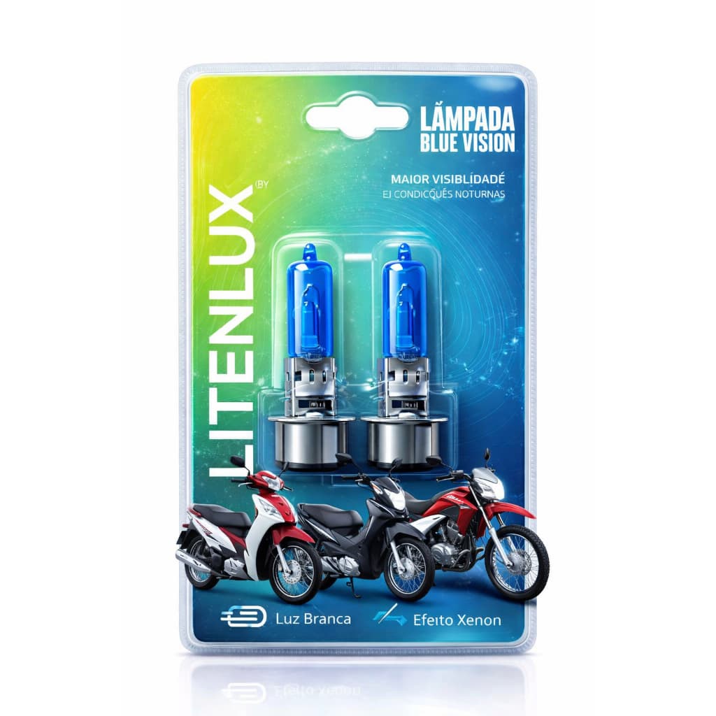 Lâmpadas H6m/m5 Super Branca 12v 35w Biz, Bros , Pop