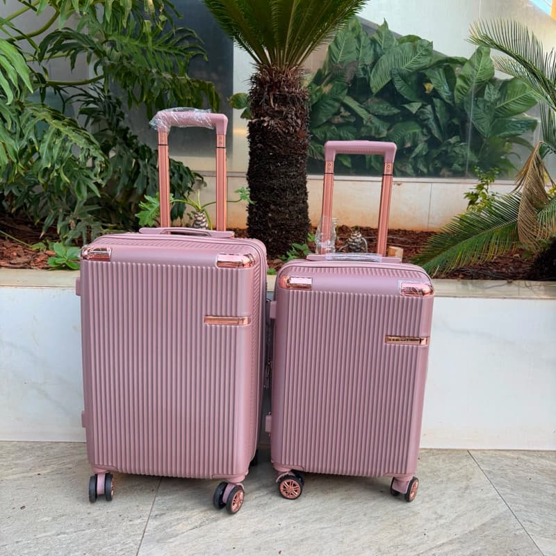 Mala de Bordo Viagem 10KG Modelo Novo Rodinha e zíper Dupla Alta Qualidade
