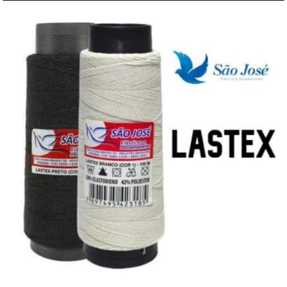 Elástico Lastex São José - Cone c/ 100 mt (Entrelace Mega Hair)