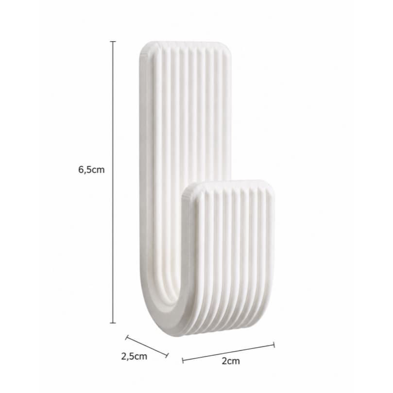 Gancho Suporte Resistente Premium com Dupla Face para Toalhas Roupas acessório Variados