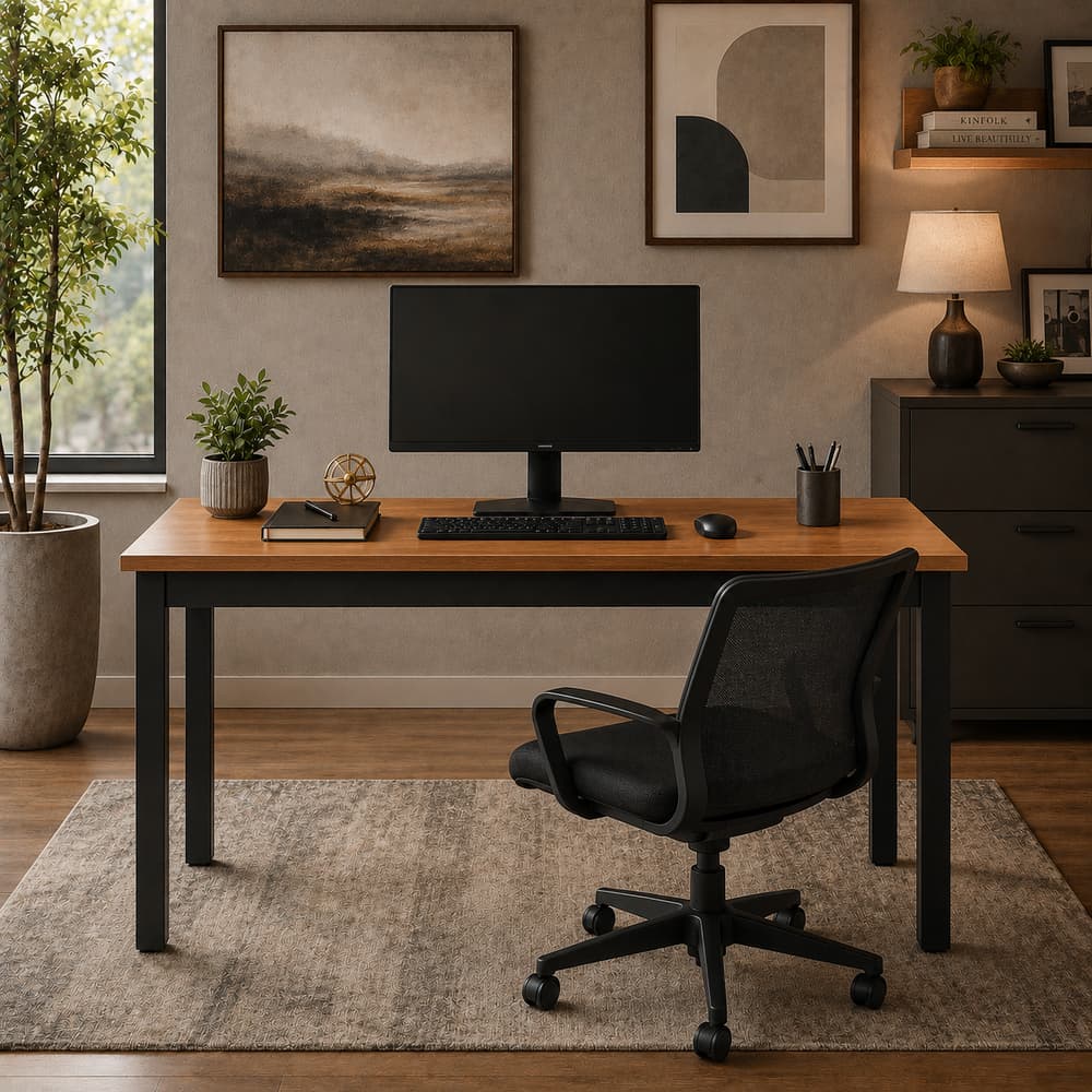 Mesa 120x60 – Seu Espaço Ideal para Trabalhar, Estudar e Criar com Conforto