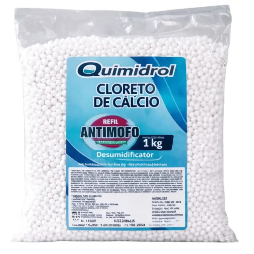 Cloreto de Cálcio Bolinhas Anti Mofo Desumidificador de Roupa