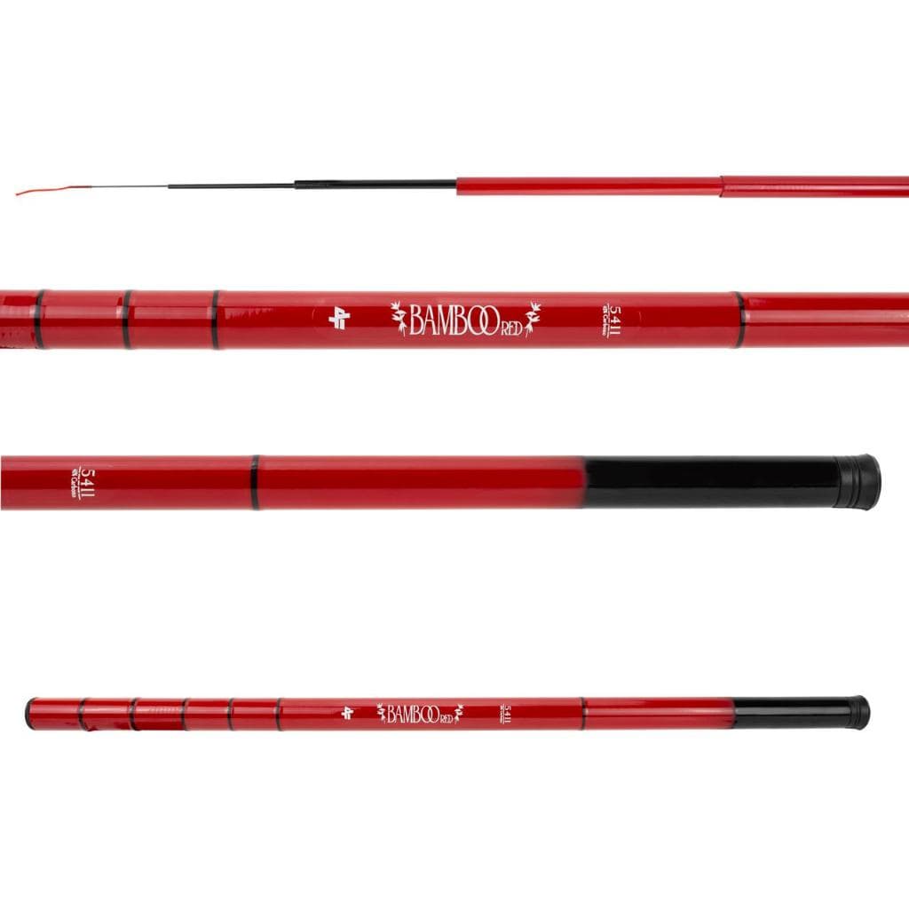 Vara Bamboo Red Telescópica 41% Carbono Albatroz Tilápia Corimba Porquinho