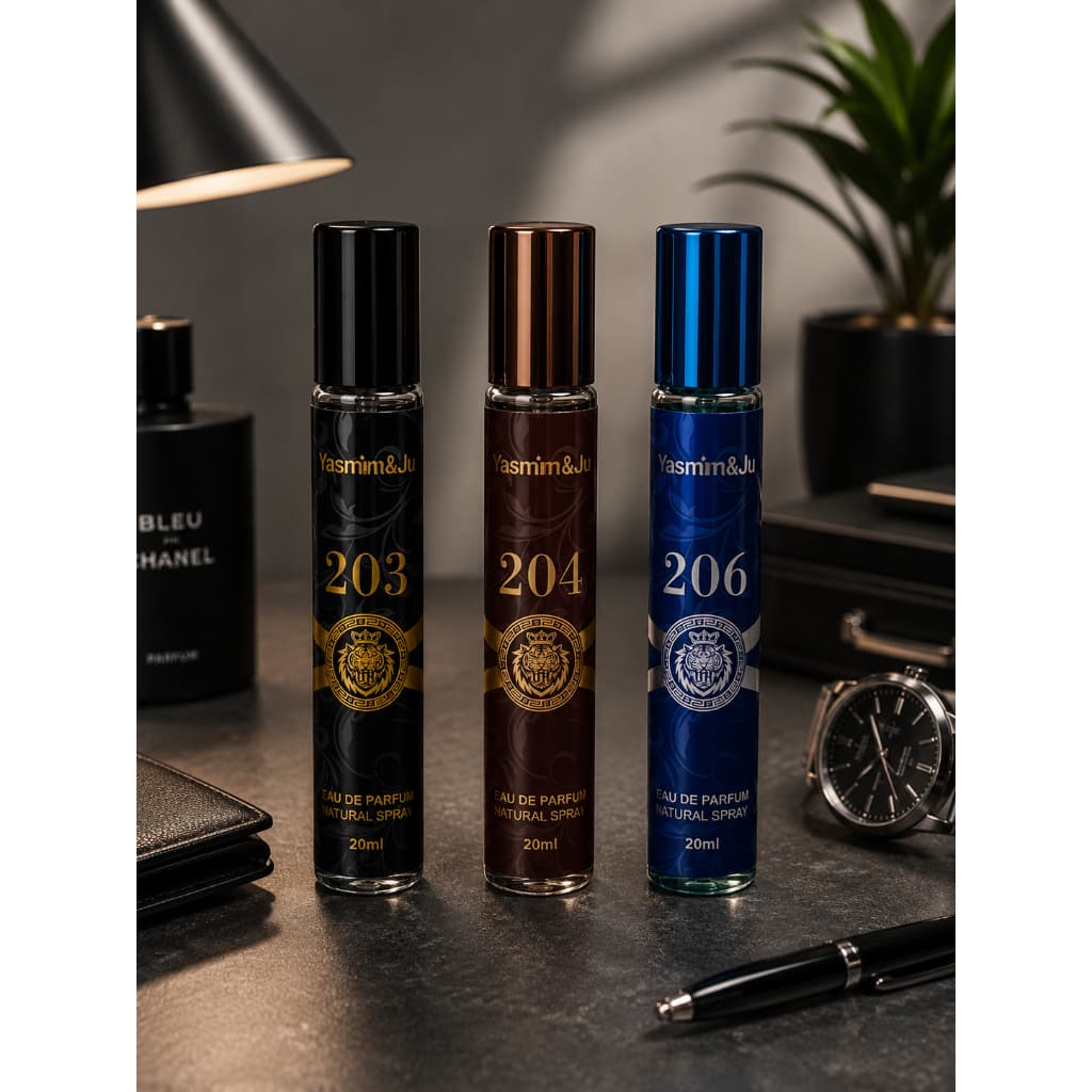 Perfume Inspirações Árabes 20ml Boa Fixação Masculino e Feminino Portátil