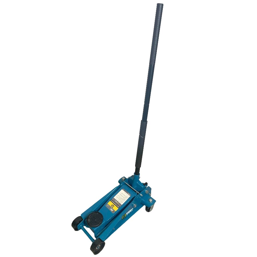 Macaco Hidráulico Jacaré Compacto 3,5 Toneladas Azul - Ribeiro Equipamentos