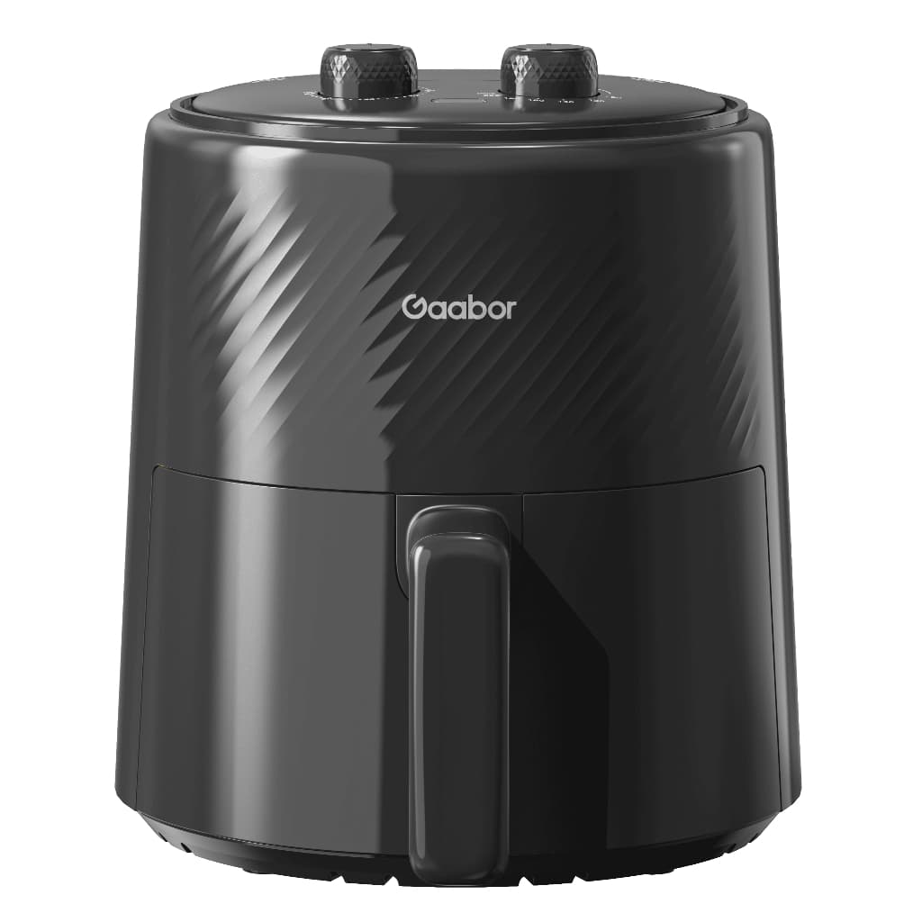 Gaabor Air Fryer 4L 1300W Circulacao de Ar 360° Cozimento Uniforme Timer Temp Com Desligamento ao Abrir AF-40M02A