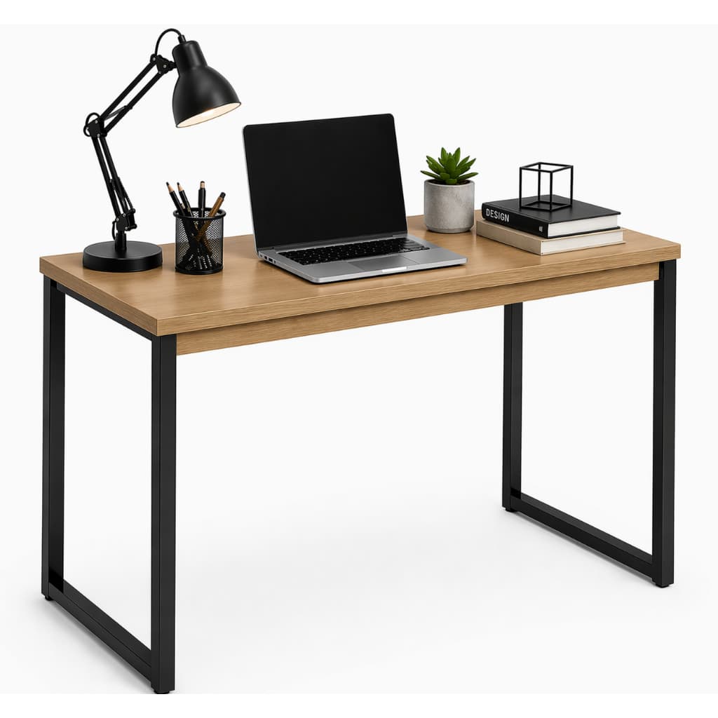 Mesa Escrivaninha Industrial Para Home Office Computador Notebook Escritório