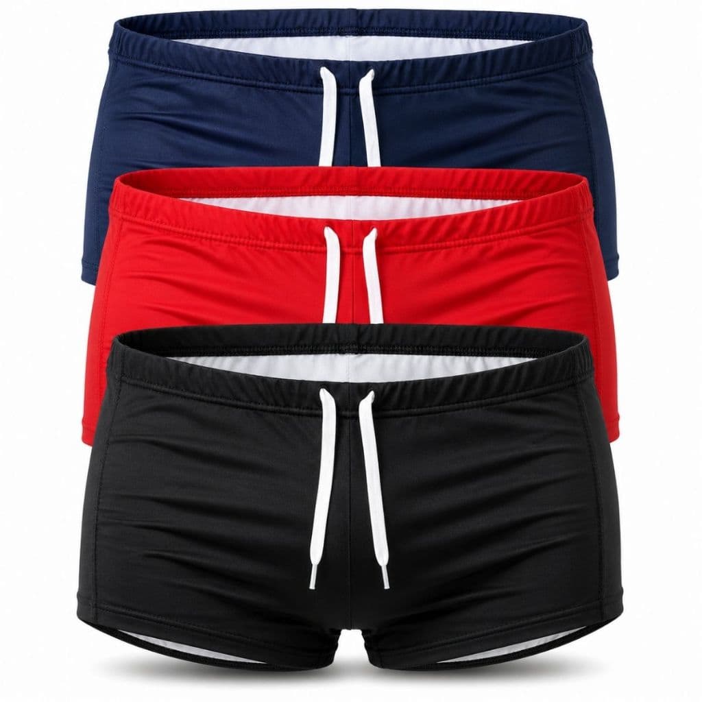 Sunga Boxer Masculina Unidade Kit 2 Kit 3 Forrada Confortável UV50+