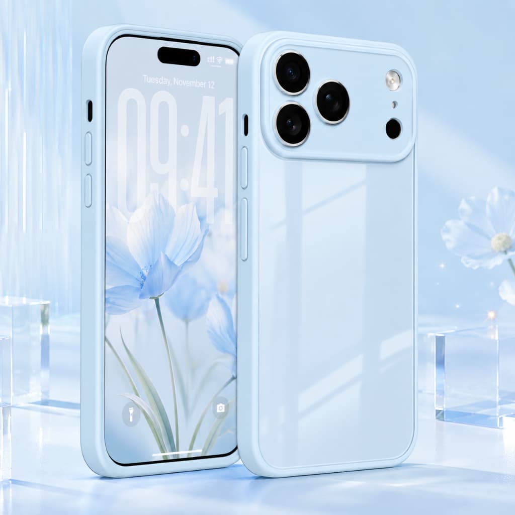 Traseira em vidro brilhante Proteção reforçada Protege tela e câmera iphone Pintura para iPhone XR até 17 Pro Max